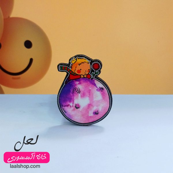 پیکسل چوبی شازده کوچولو و گلش