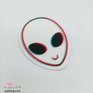 پچ حرارتی مخملی قابل شستشو طرح Alien (آدم فضایی)