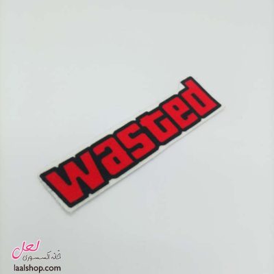 پچ حرارتی مخملی قابل شستشو طرح wasted