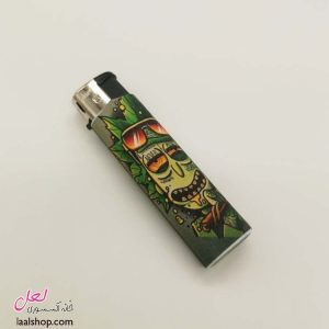 فندک چاپدار اکلیلی طرح ریک اند مورتی قاطی
