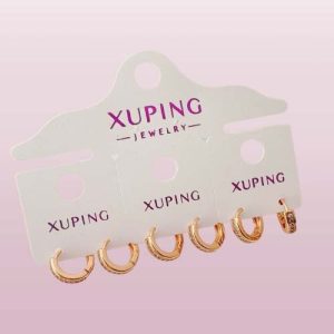 گوشواره ژوپینگ رنگ ثابت