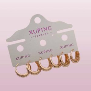 گوشواره ژوپینگ رنگ ثابت