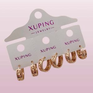 گوشواره ژوپینگ رنگ ثابت