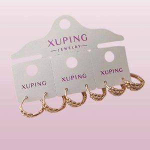 گوشواره ژوپینگ رنگ ثابت