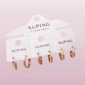 گوشواره ژوپینگ رنگ ثابت