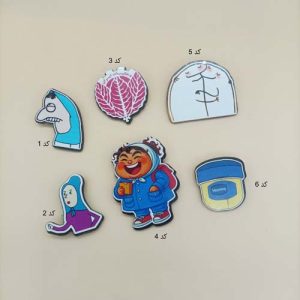 پیکسل چوبی کوله و لباس طرح میم 1411032