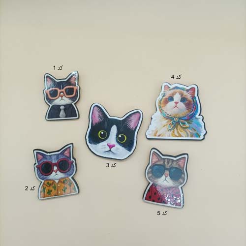 پیکسل چوبی کوله و لباس طرح گربه 1411034