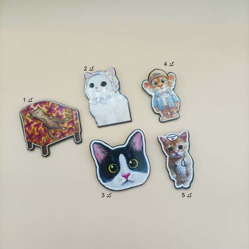 پیکسل چوبی کوله و لباس طرح گربه 1411035