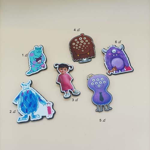 پیکسل چوبی کوله و لباس طرح هیولاها 1411039