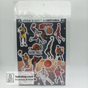 پک استیکر بزرگ طرح بسکتبال Basketball