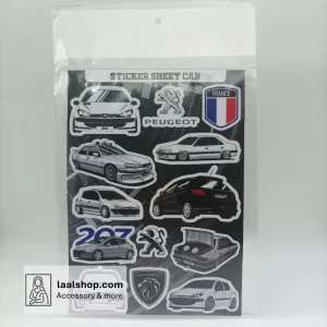 پک استیکر بزرگ طرح ماشین Car