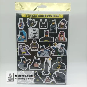 پک استیکر بزرگ طرح بتمن BatMan