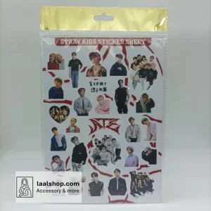 پک استیکر بزرگ طرح استری کیدز Stray Kids