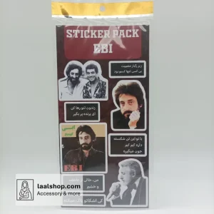 پک استیکر کوچک طرح ابی Ebi