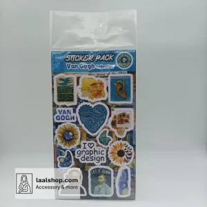 پک استیکر کوچک طرح ونگوک Van Gogh