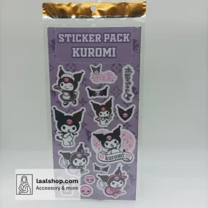 پک استیکر کوچک طرح کرومی Kuromi