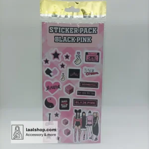 پک استیکر کوچک طرح بلک پینک Black Pink