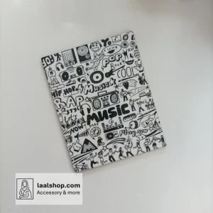 تابلو چوبی طرح موزیک