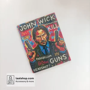 تابلو چوبی طرح فیلم جان ویک John Wick 2