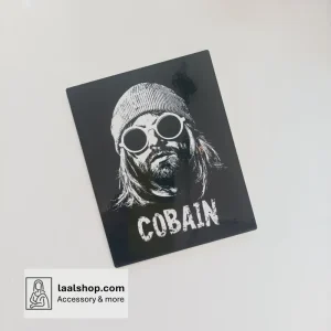 تابلو چوبی طرح Cobain