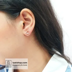 گوشواره برند ژوپینگ رنگ ثابت و بدون حساسیت کد 2421002-5