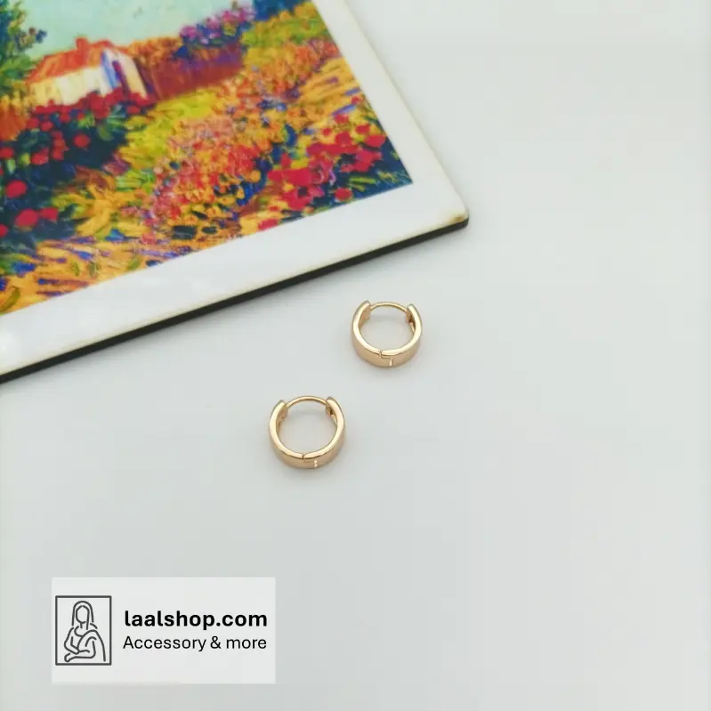 گوشواره برند ژوپینگ رنگ ثابت و بدون حساسیت کد 2421002-8
