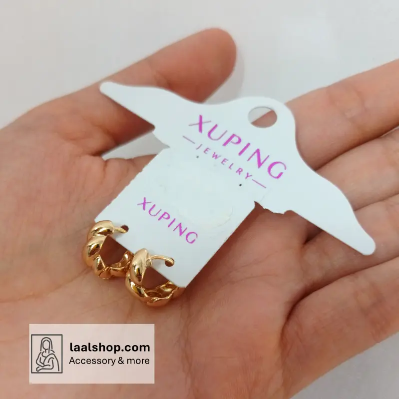 گوشواره برند ژوپینگ رنگ ثابت و بدون حساسیت کد 2421003-3