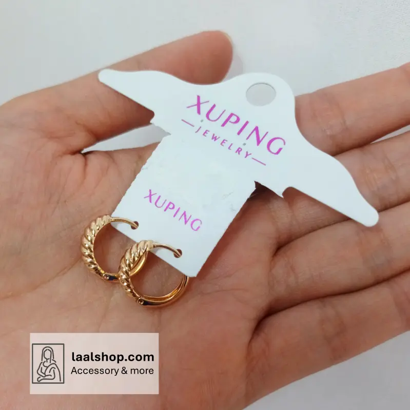 گوشواره برند ژوپینگ رنگ ثابت و بدون حساسیت کد 2421003-5