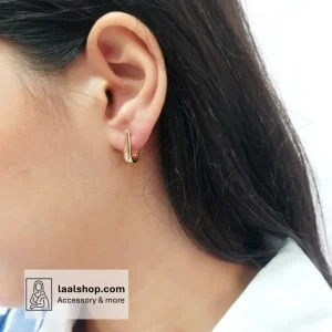 گوشواره برند ژوپینگ رنگ ثابت و بدون حساسیت کد 2421003-6