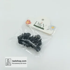 پک کلیپس مو ریز هشت عددی مشکی
