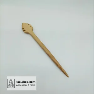 کانزاشی چوبی روشن با چوب درجه یک نشکن طرح غنچه مینیمال