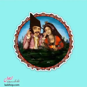 استیکر ضد آب لپ تاپ و گوشی طرح موزیک قجری