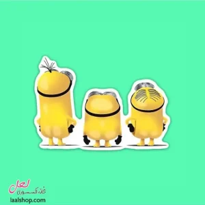 استیکر ضد آب لپ تاپ و گوشی طرح چون سه مینیون