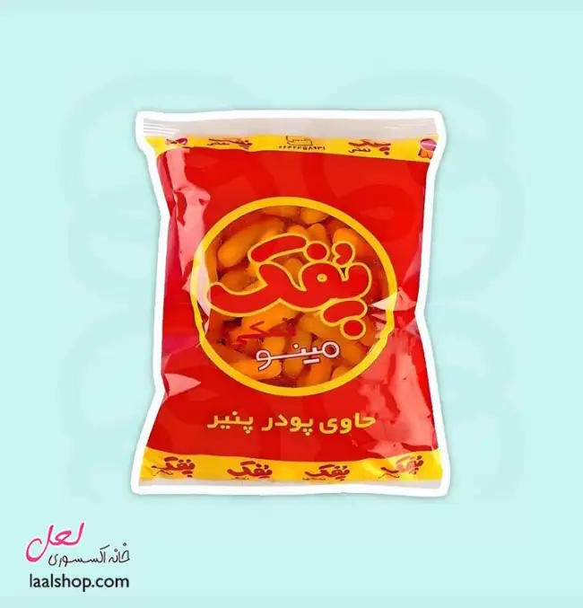 استیکر ضد آب لپ تاپ و گوشی طرح پفک نمکی